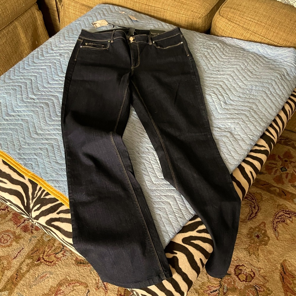 White House NWT Black Market BootCut Jeans SIZE 12.